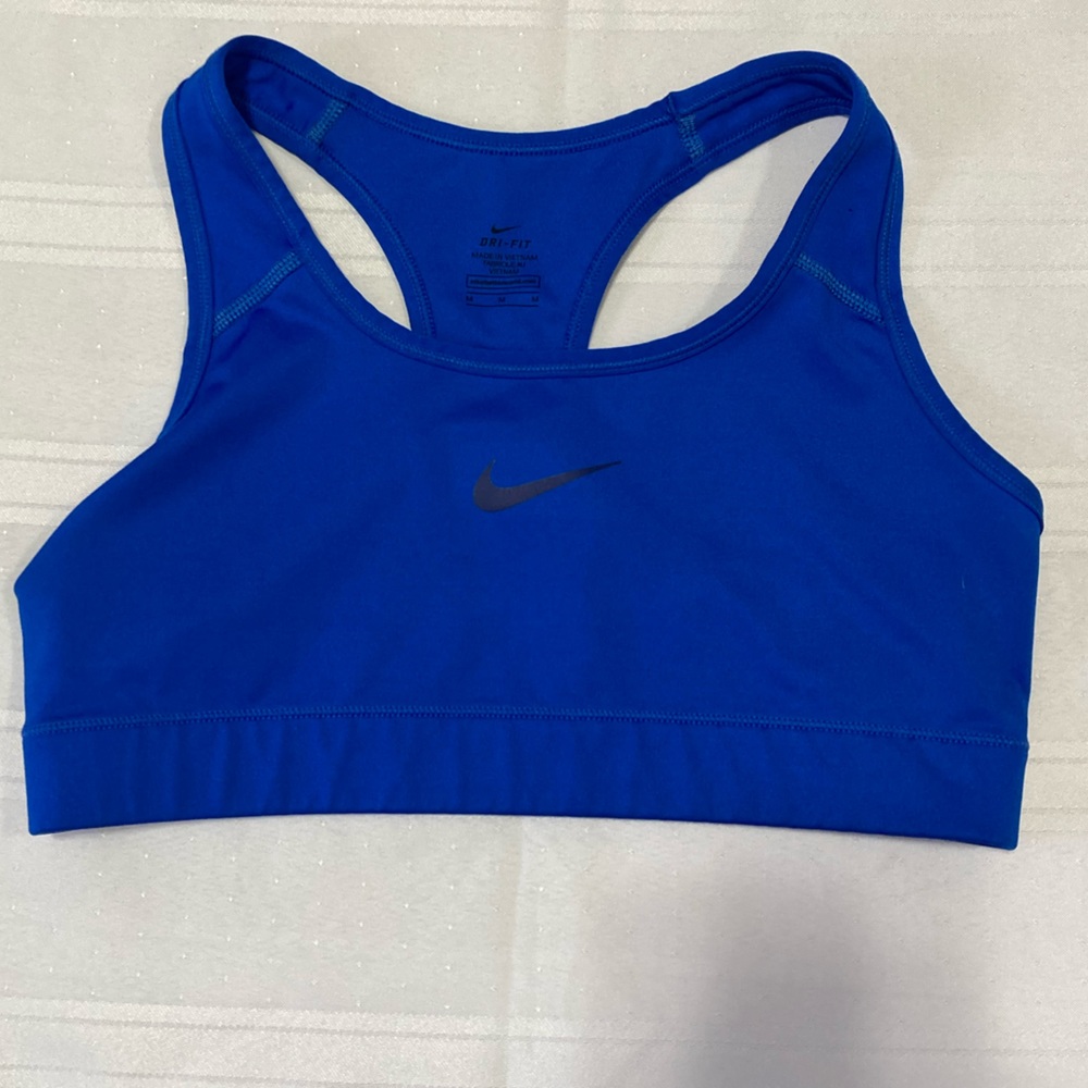 Royal Blue Nike Sports Bra Medium Support size Medium M